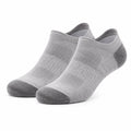 Chaussettes basses 35-38 en maille gris clair pour sport et quotidien