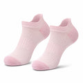 Chaussettes basses 39-42 en maille textile rose respirantes pour sport