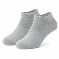 Chaussettes basses 35-38 en maille textile grises respirantes pour sport
