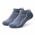 Chaussettes basses 43-46 en maille bleue pour sport et quotidien