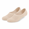 Chaussettes invisibles 35-38 en maille textile beige respirantes style ballerine