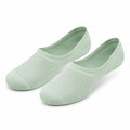 Chaussettes invisibles 39-42 en maille textile vert menthe respirantes