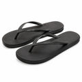 Tongs 38/39 noires en mousse synthétique pour plage et loisirs